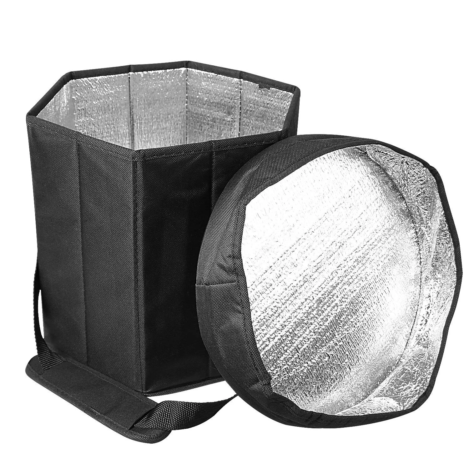 3 Gallon Collapsible Grocery Cooler Bag Seat Combo