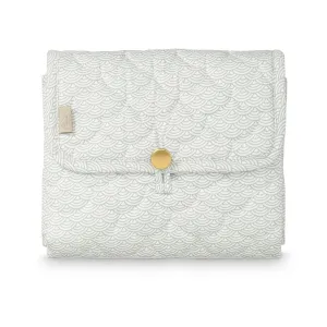 Cam Cam Copenhagen Changing Mat Quilted Grey Wave