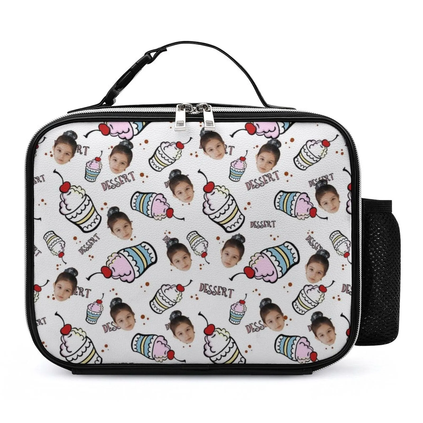 Custom Face Cake Detachable Leather Meal Pack