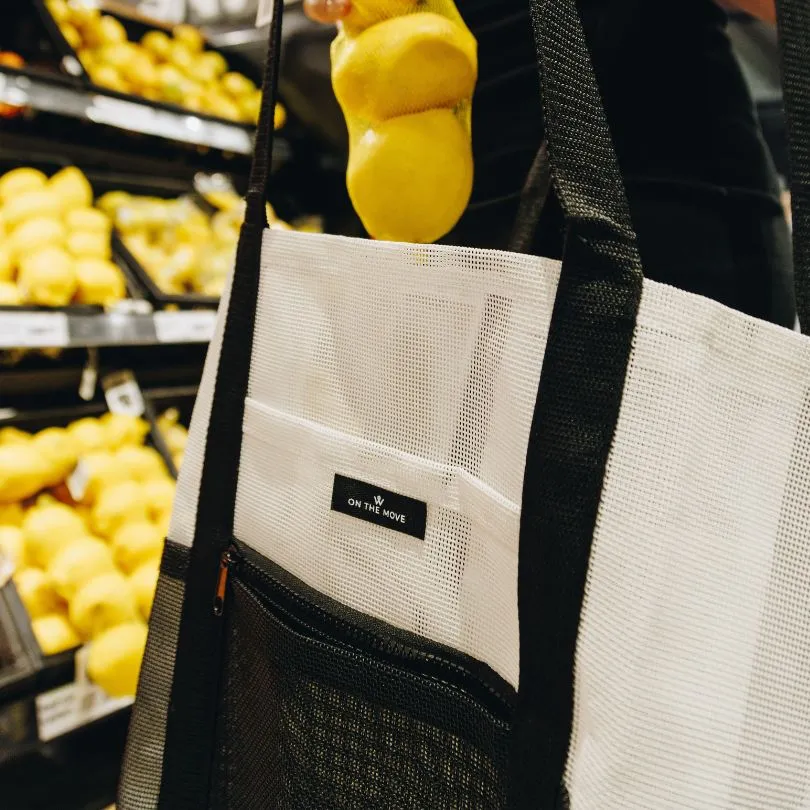 Mesh Tote Beach Bag